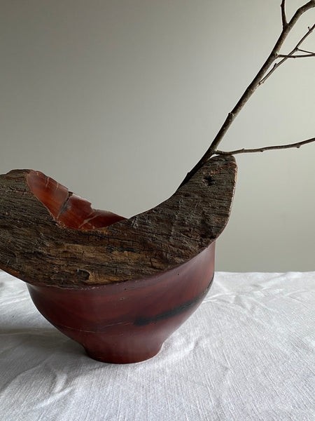 Carved Wood Bowl